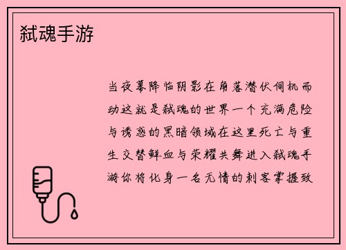 弑魂手游